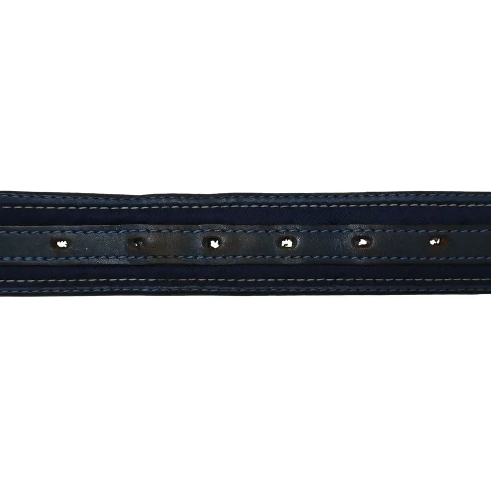 Valentino VIP Blue Nautical Code Flag Belt Mens 42‎